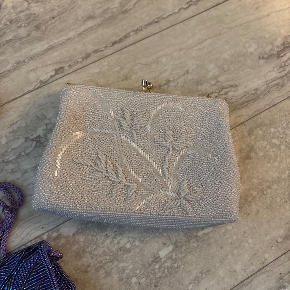 Assortment Of 4 Elegant Vintage Beaded Handbags - Picture 4 of 6